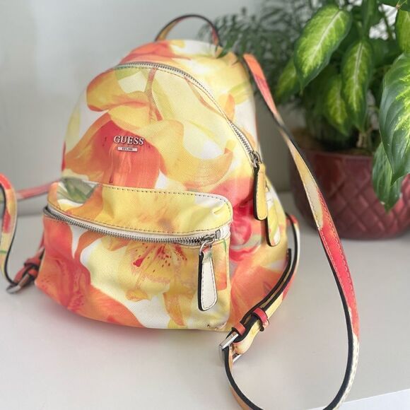 GUESS Women's Take A Dive Floral Backpack
Adjustable backpack straps - Picture 6 of 6